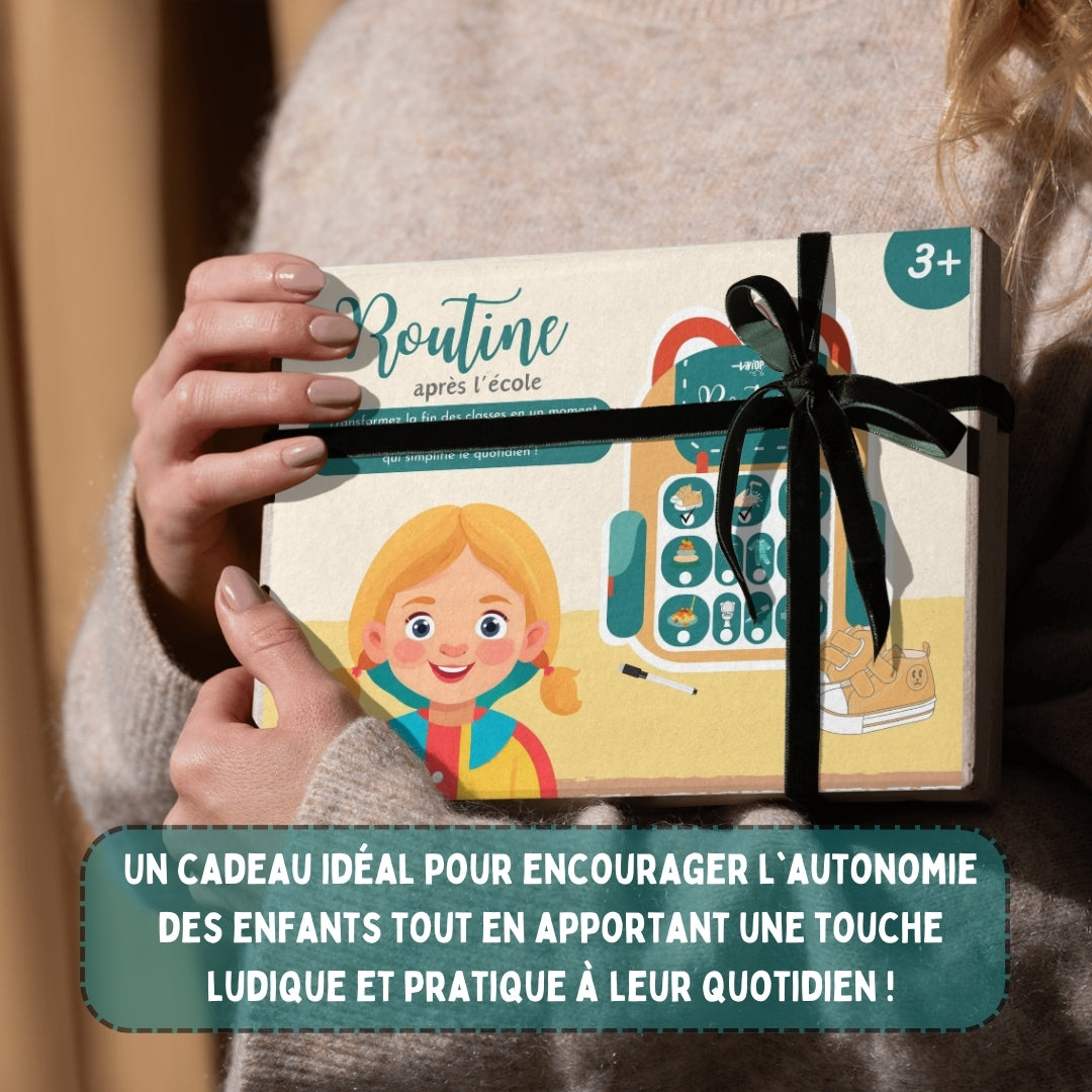TINIOP®-Tableau de Routine Enfant après l'école – Rentrée Maternelle ou École