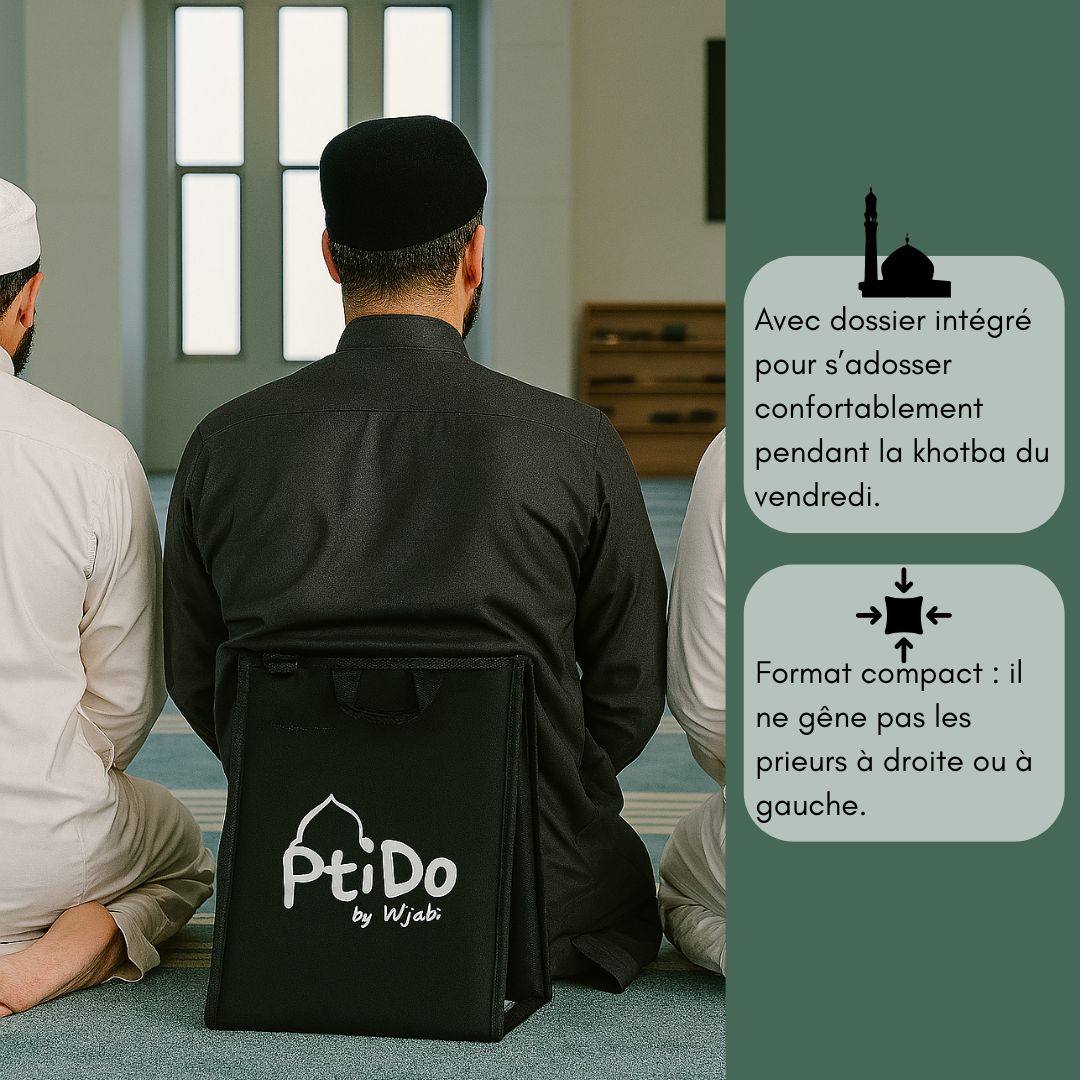 PtiDo- Mon mini tapis de prière à dossier
