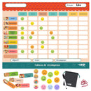 TINIOP®-Tableau de Récompense Magnétique pour Enfants avec plus de 300 Aimants