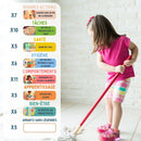 TINIOP®-Tableau de Récompense Magnétique pour Enfants avec plus de 300 Aimants
