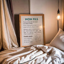 Mon fils, Ma fille, un cadeau d’Allah – Affiche à imprimer (PDF fille & garçon)